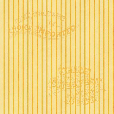 Pumpkin Patch Yellow Silver Lining Stripe Fabric