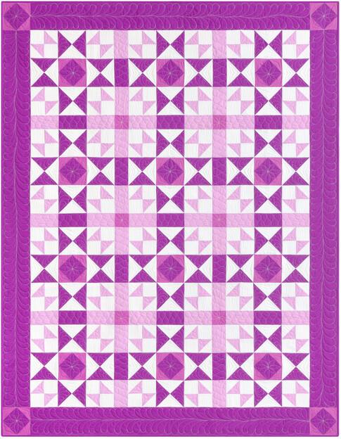 Purple Passion COTY Quilt Pattern - Free Pattern Download-Robert Kaufman-My Favorite Quilt Store