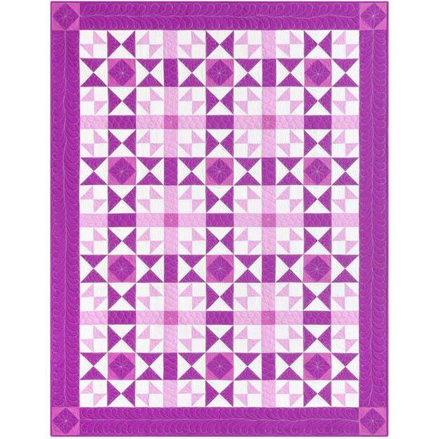 Purple Passion COTY Quilt Pattern - Free Pattern Download