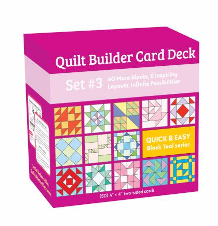 Quilt Builder Card Deck Set #3-C & T Publishing-My Favorite Quilt Store