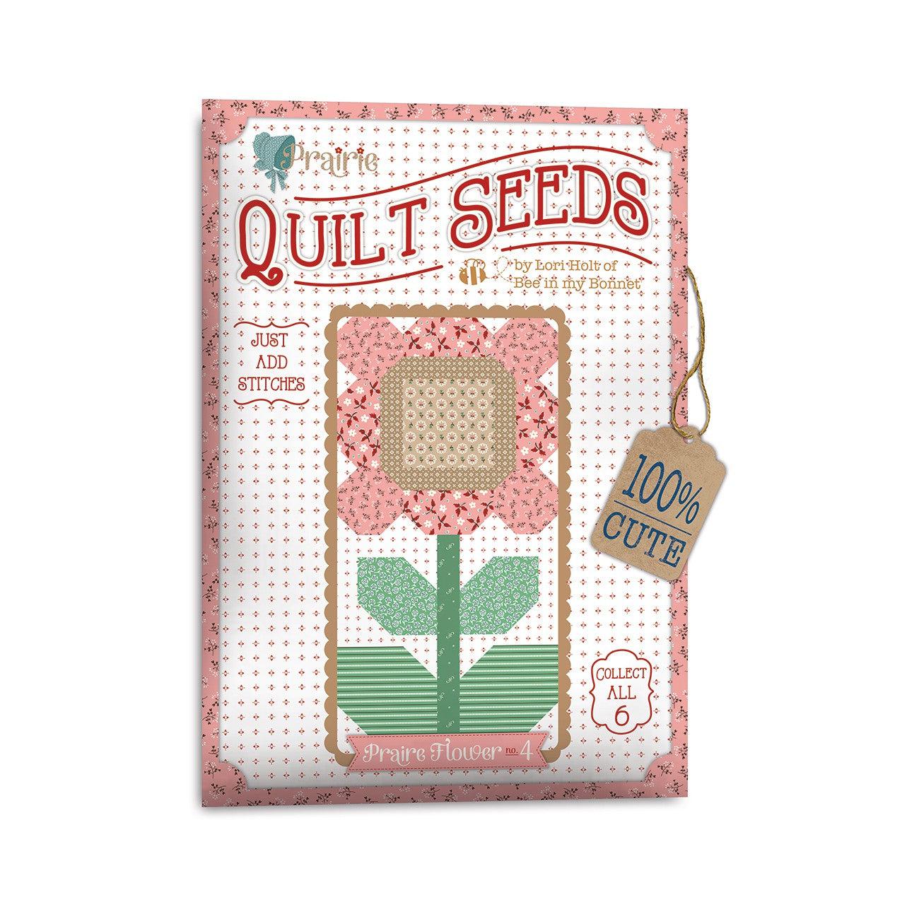 Quilt Seeds Quilt Block Pattern Prairie 4-Riley Blake Fabrics-My Favorite Quilt Store