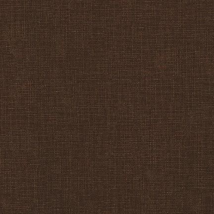 Quilter's Linen Chocolate Fabric-Robert Kaufman-My Favorite Quilt Store
