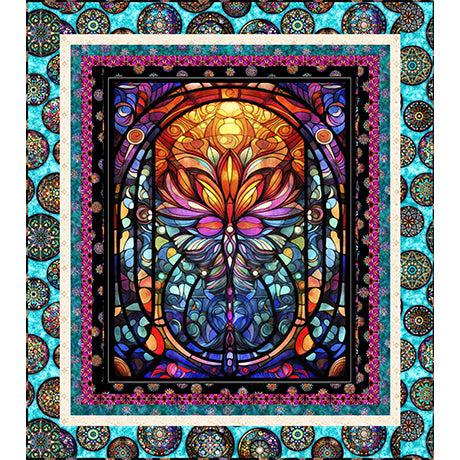 Radiant Reflections Framed Up Quilt Pattern - Free Digital Download