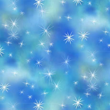 Rainbow Iris Blue Star Fabric-QT Fabrics-My Favorite Quilt Store