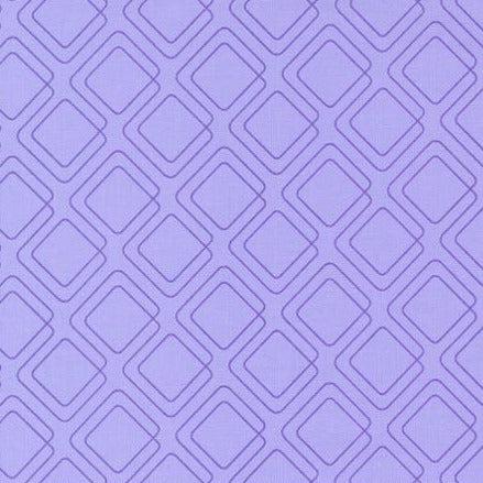 Rainbow Sherbet Grape Connected Graph Squares Fabric-Moda Fabrics-My Favorite Quilt Store