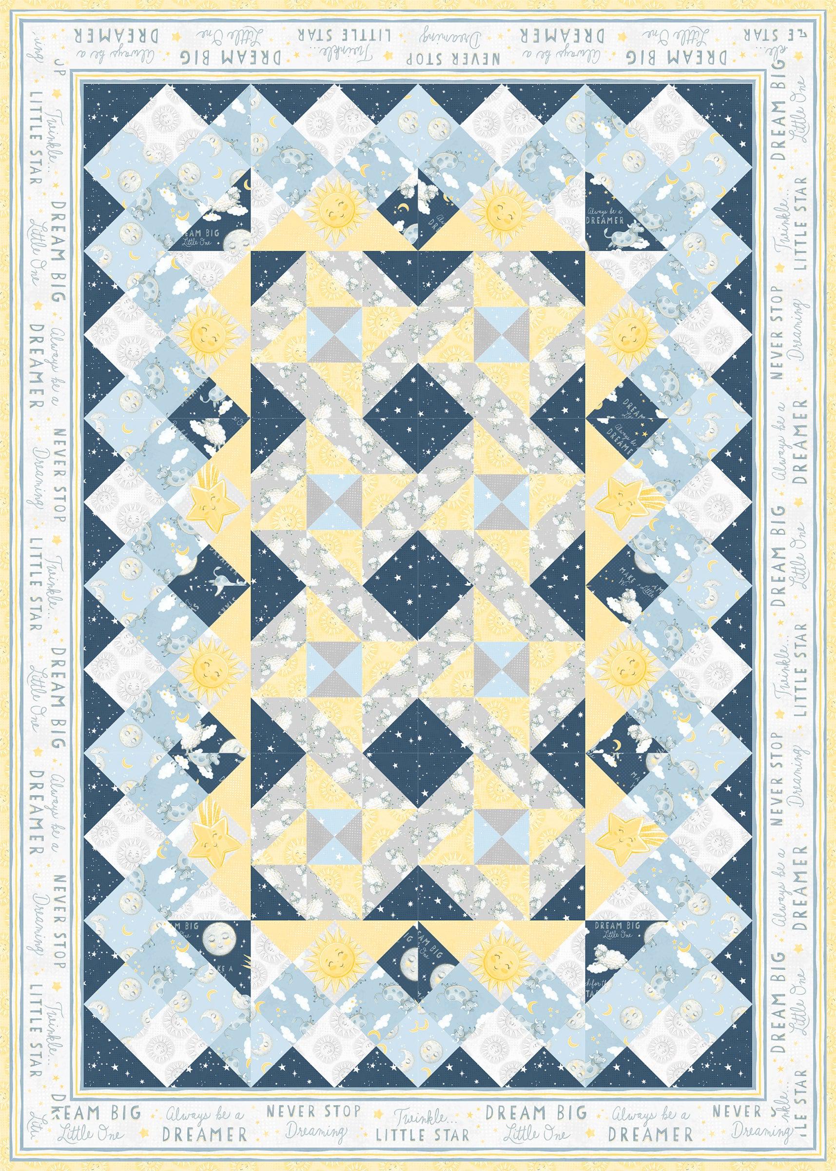 Reach for the Stars Quilt Pattern - Free Digital Download-Wilmington Prints-My Favorite Quilt Store