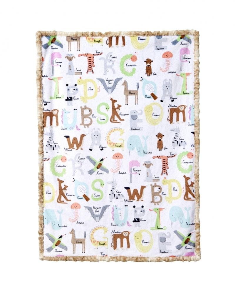 Read To Me ABC's Cuddle Quilt Kit and Book Panel-Shannon Fabrics-My Favorite Quilt Store