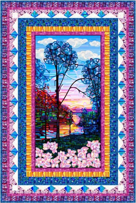 Reflections Panel Quilt Pattern - Blank Quilting Corporation