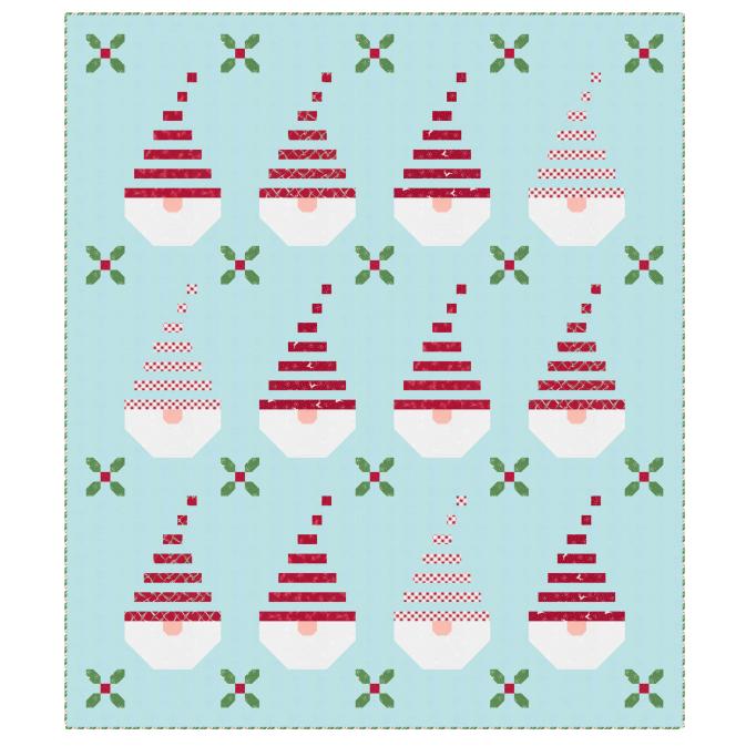 Reindeer Games Make Gnome Mistake Quilt Kit-Moda Fabrics-My Favorite Quilt Store