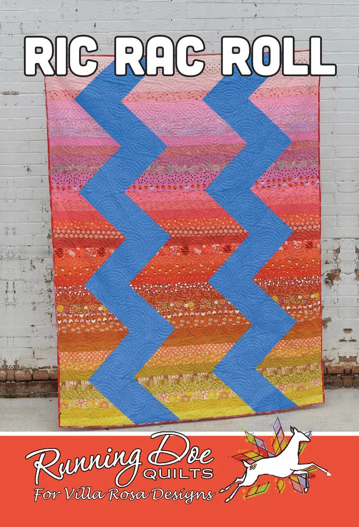 Ric Rac Roll Quilt Pattern-Moda Fabrics-My Favorite Quilt Store