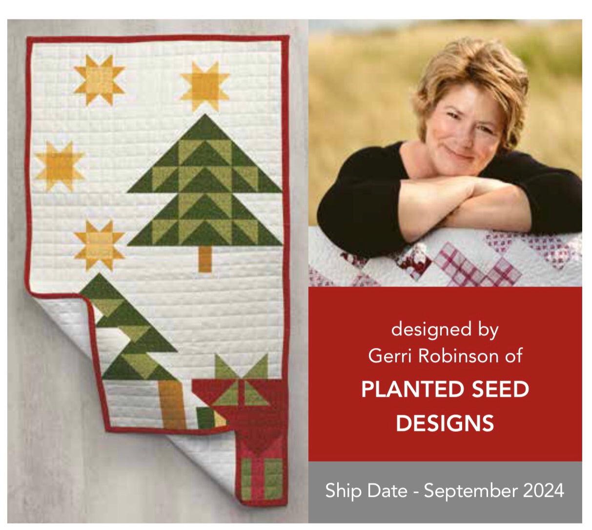 Riley Blake Monthly Door Banner 2024 Kit - December - Christmas Eve-Riley Blake Fabrics-My Favorite Quilt Store