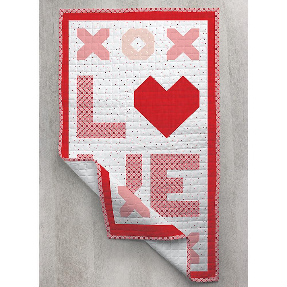 Riley Blake Monthly Door Banner 2024 Kit - February - All My Love-Riley Blake Fabrics-My Favorite Quilt Store