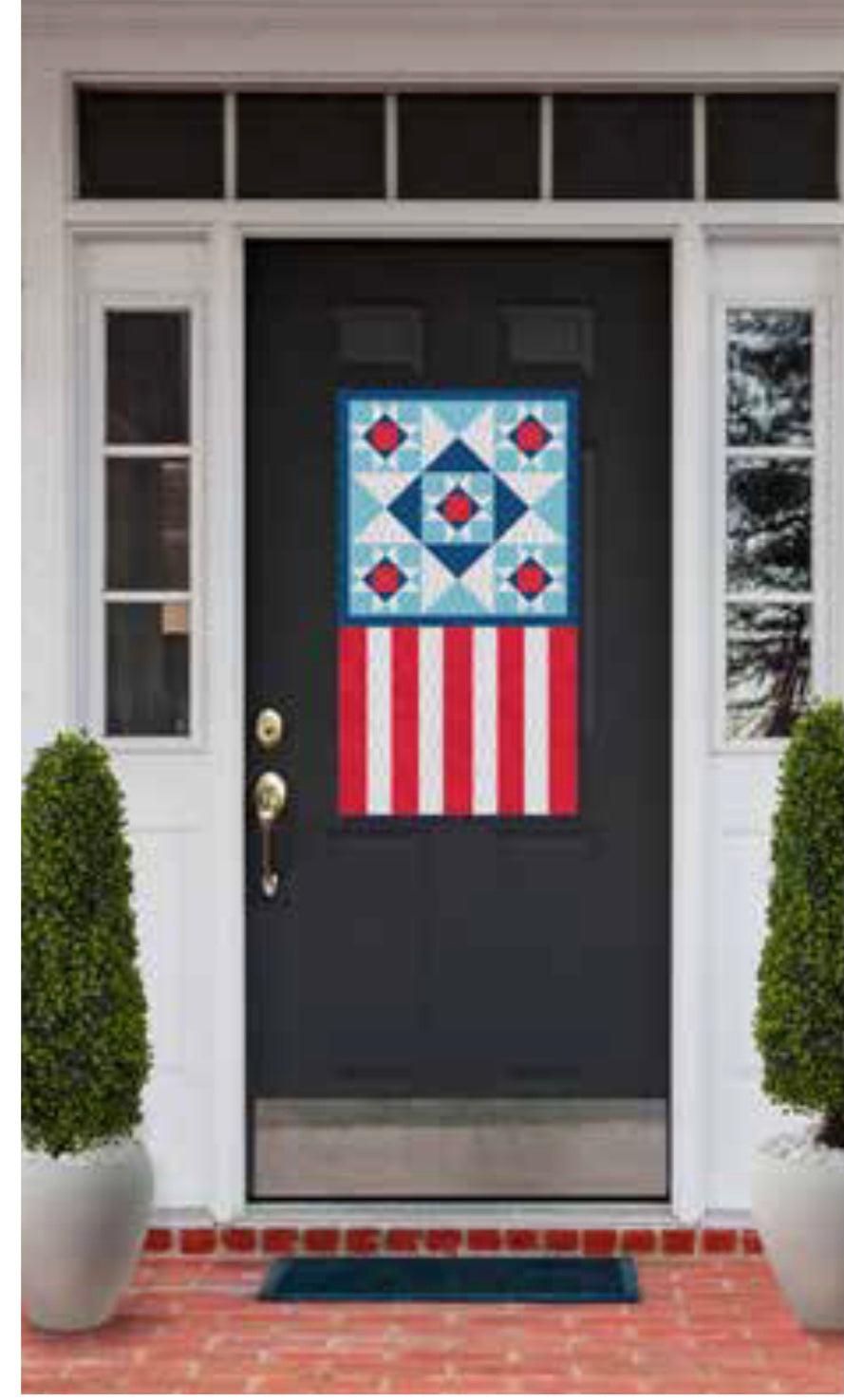 Riley Blake Monthly Door Banner 2024 Kit - July - Patriot Dreams-Riley Blake Fabrics-My Favorite Quilt Store