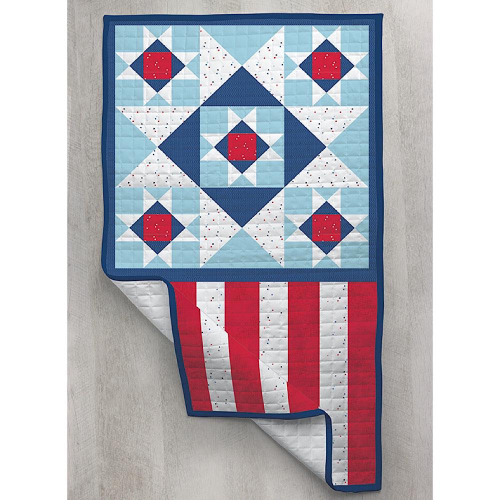 Riley Blake Monthly Door Banner 2024 Kit - July - Patriot Dreams-Riley Blake Fabrics-My Favorite Quilt Store