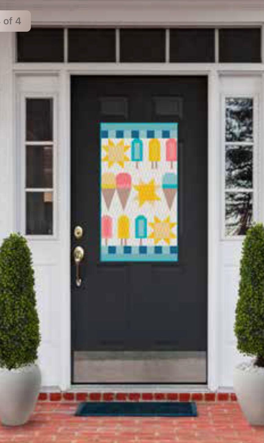 Riley Blake Monthly Door Banner 2024 Kit - June - Sweet Treat-Riley Blake Fabrics-My Favorite Quilt Store