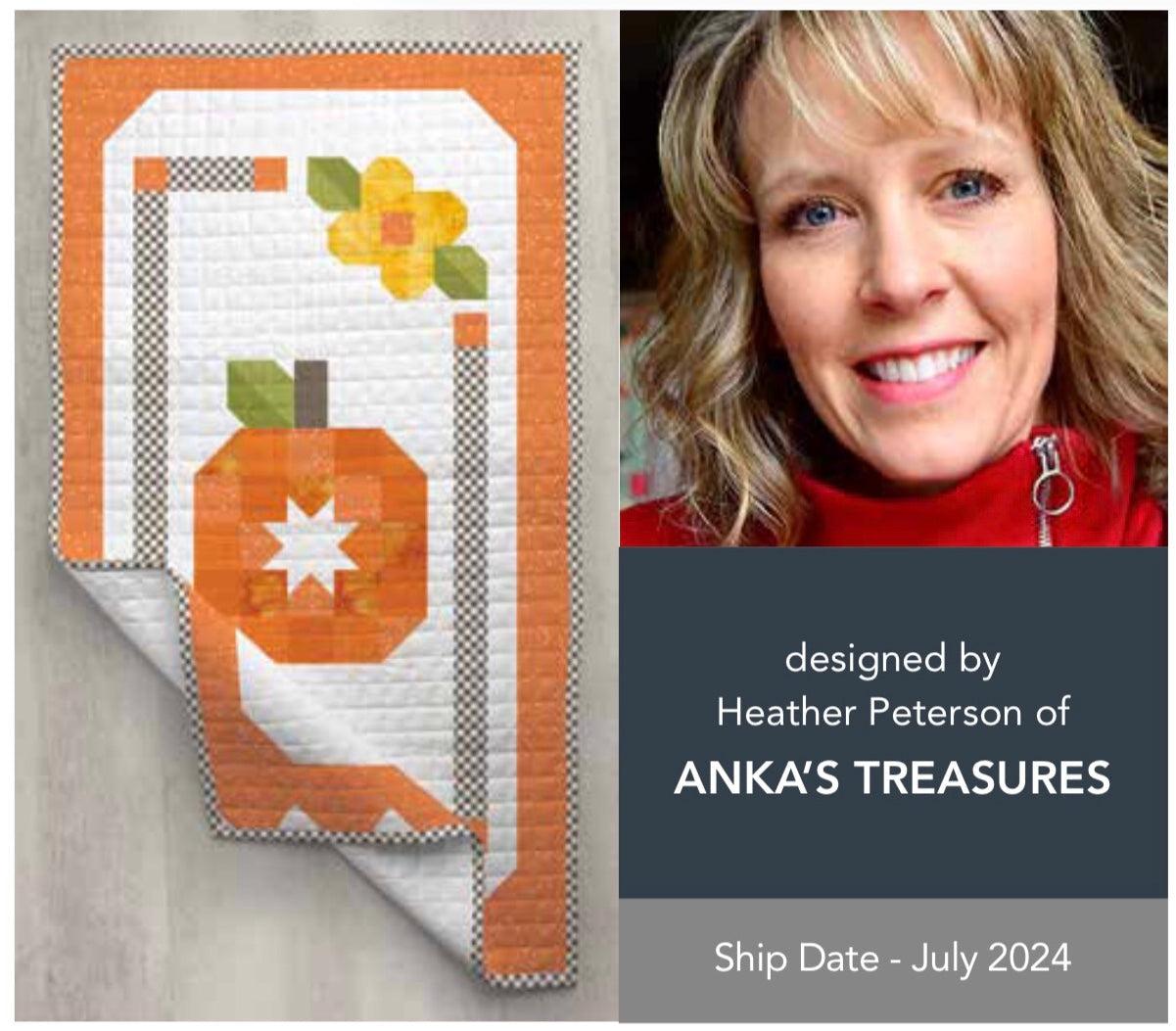 Riley Blake Monthly Door Banner 2024 Kit - October - Hello Gourd-eous!-Riley Blake Fabrics-My Favorite Quilt Store