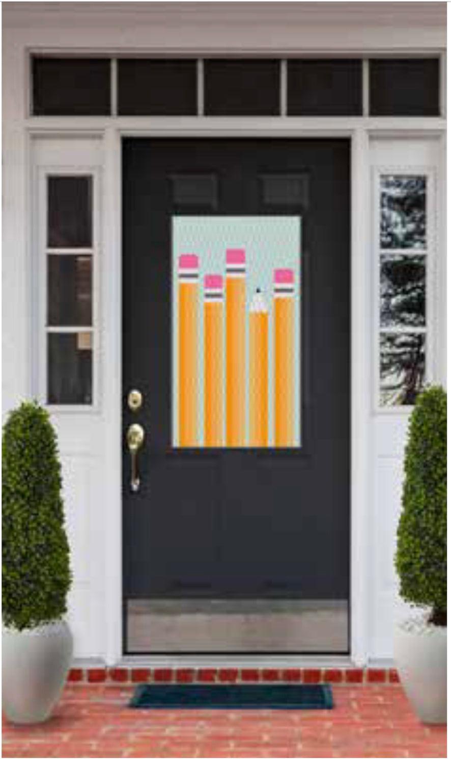 Riley Blake Monthly Door Banner 2024 Kit - September - Back to School-Riley Blake Fabrics-My Favorite Quilt Store