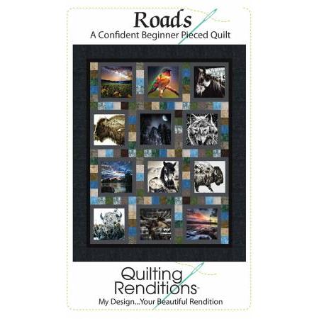Roads Quilt Pattern-Quilting Renditions-My Favorite Quilt Store