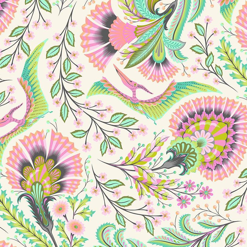 Roar! Blush Wing It Fabric