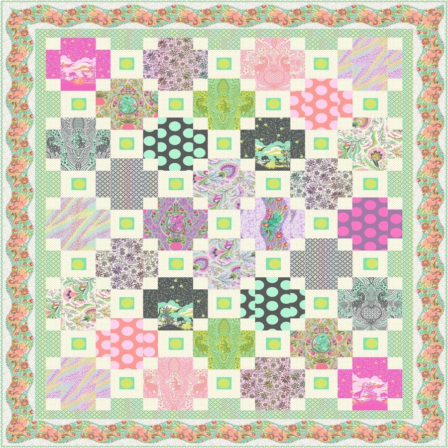 Roar! Jurassic Party Quilt Pattern - Free Digital Download-Free Spirit Fabrics-My Favorite Quilt Store