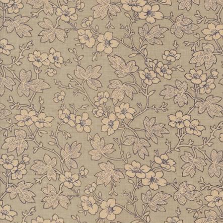 Rouenneries Trois Roche Mignon Florals Vine Leaf Fabric-Moda Fabrics-My Favorite Quilt Store