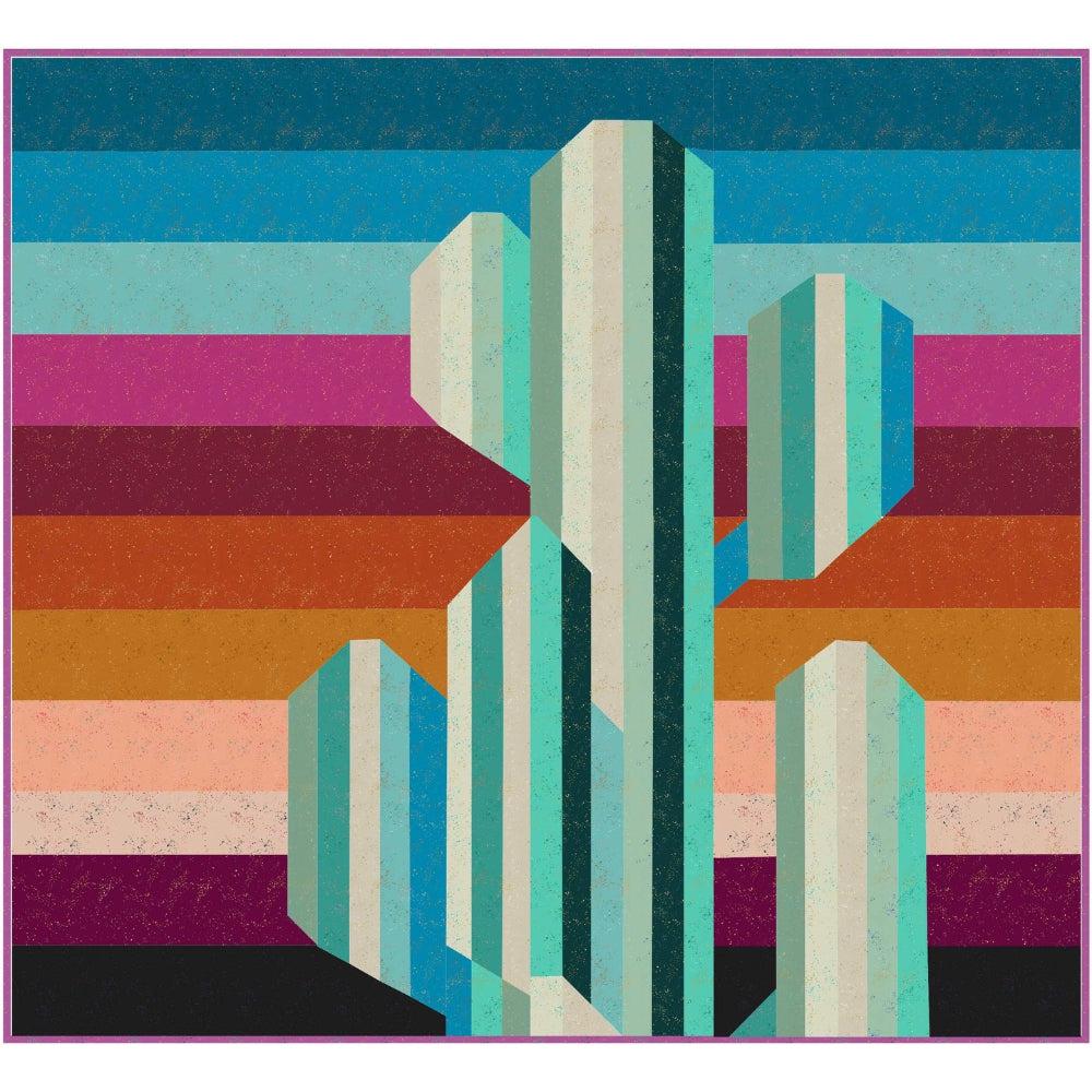Saguaro Speckled Quilt Kit-Moda Fabrics-My Favorite Quilt Store