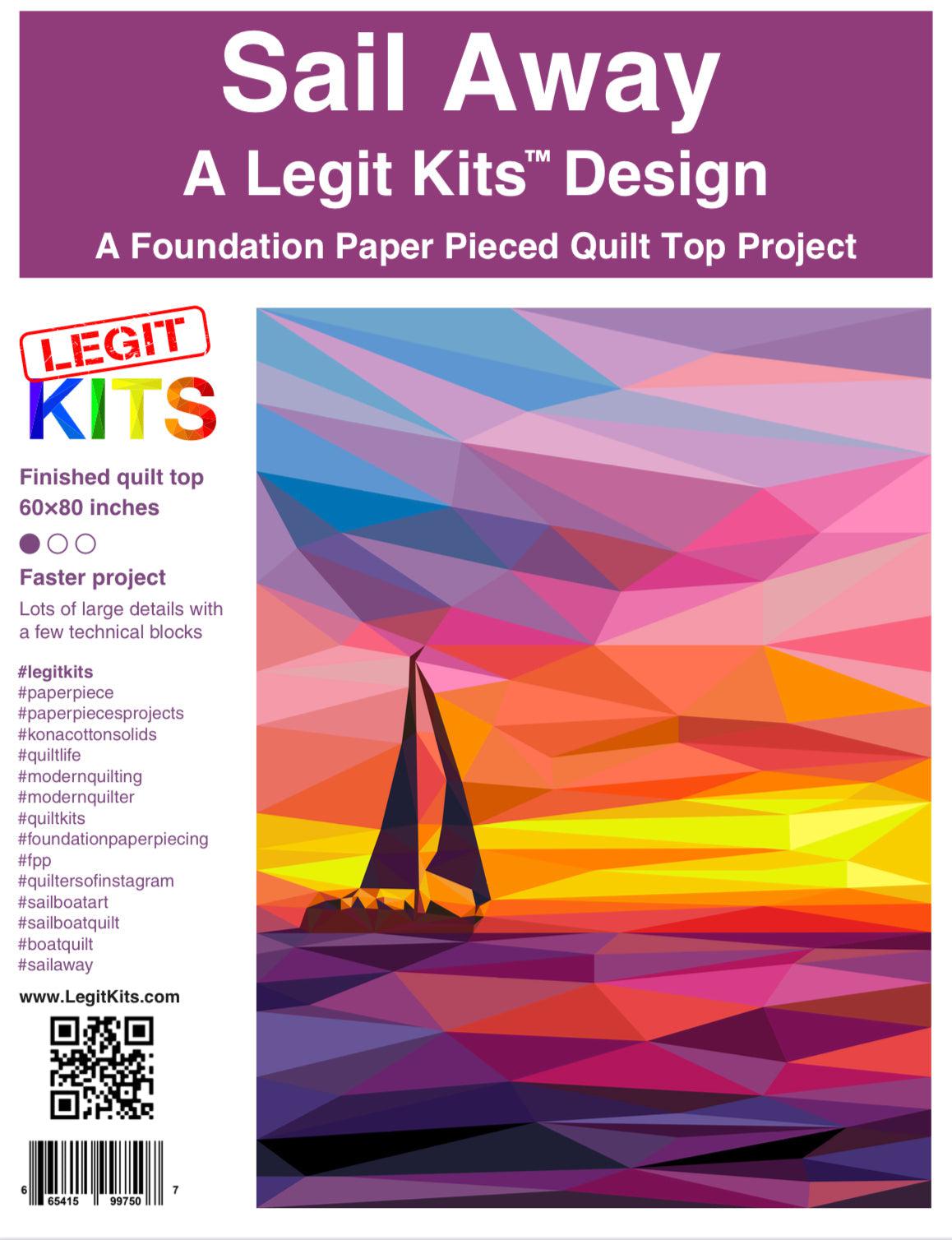 Sail Away Pattern-Legit Kits-My Favorite Quilt Store