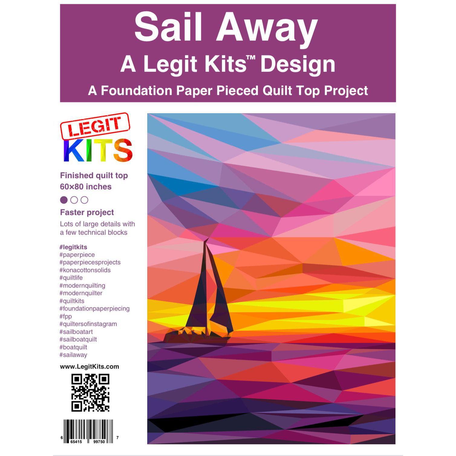 Sail Away Pattern-Legit Kits-My Favorite Quilt Store