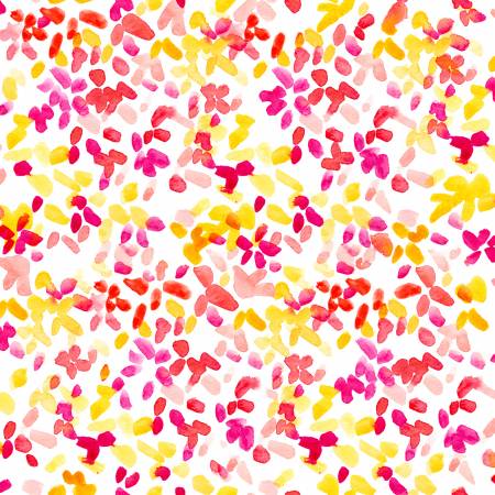 Santa Monica Fuchsia Confetti Dot Fabric-P & B Textiles-My Favorite Quilt Store