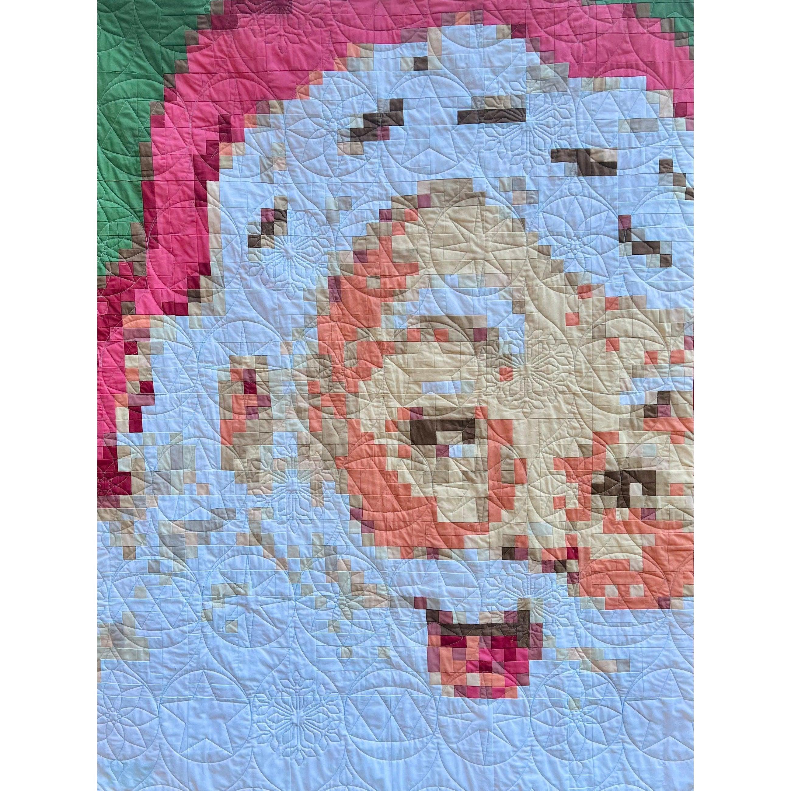 Santa by PixelQuilt-Legit Kits-My Favorite Quilt Store