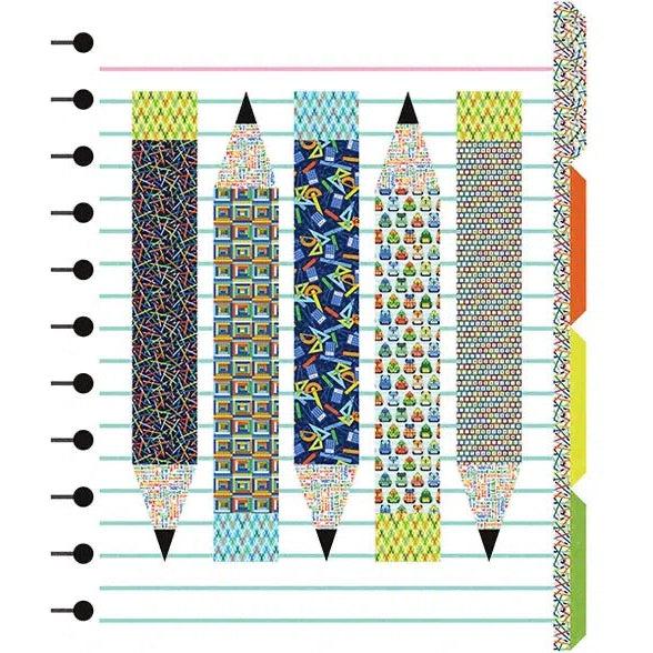 Saved by the Bell Pencil Quilt Pattern - Free Digital Download-Studio e Fabrics-My Favorite Quilt Store