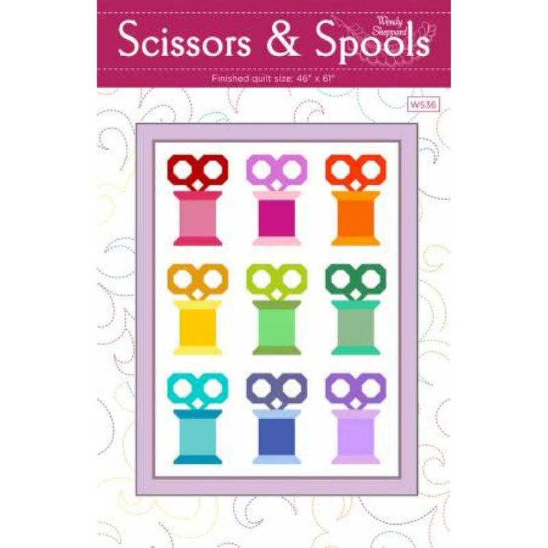 Scissors & Spools Quilt Pattern-Moda Fabrics-My Favorite Quilt Store