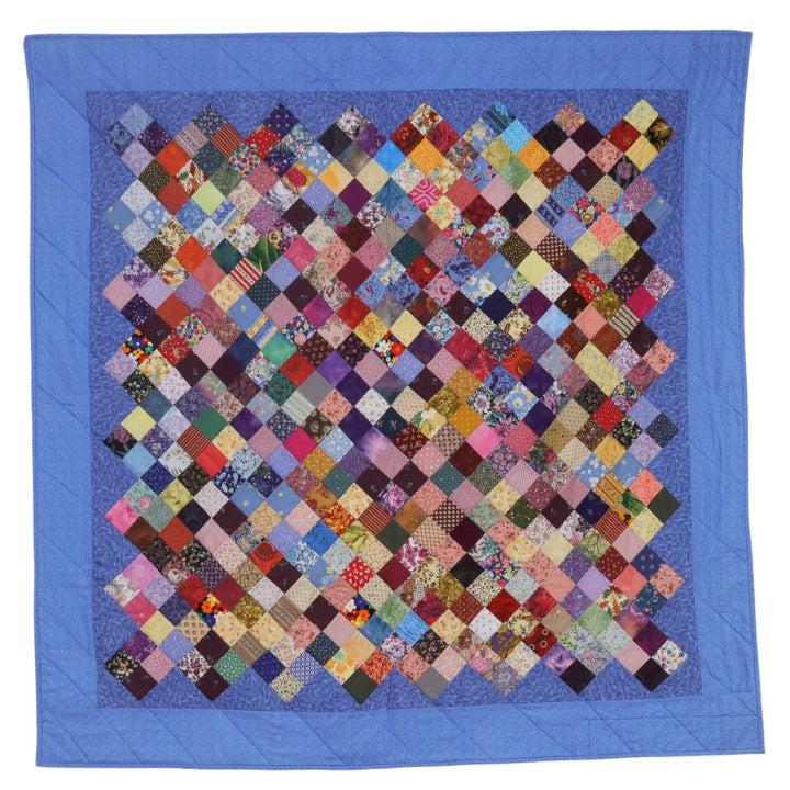 Scrappy Squares - Fully Finished Quilt-My Favorite Quilt Store-My Favorite Quilt Store