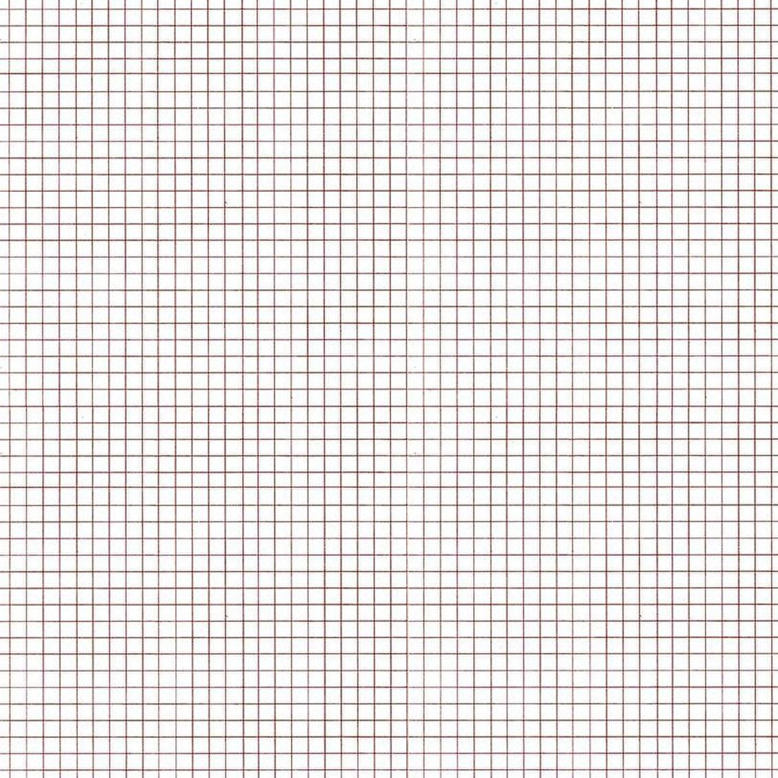 Sew Journal White Graph Paper Fabric