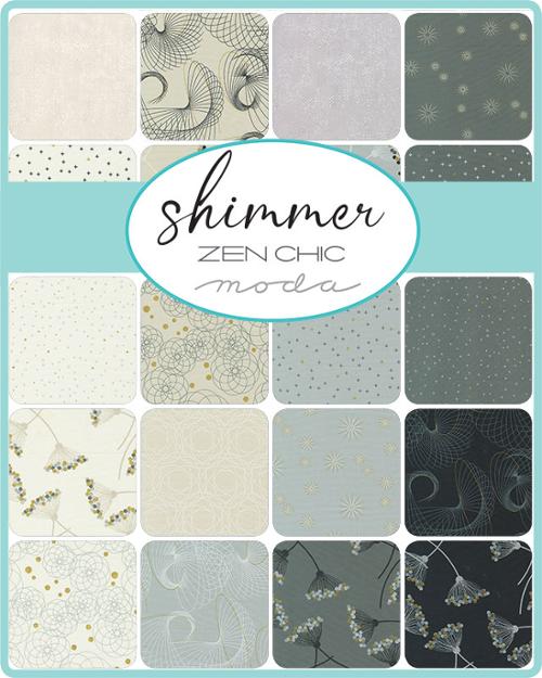 Shimmer 5" Charm Pack-Moda Fabrics-My Favorite Quilt Store