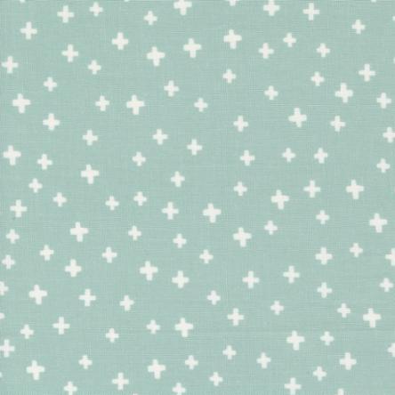 Shine Sky Geometric Plus Sign Fabric