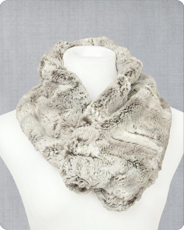 Silver Fox Infinity Scarf Kit-Shannon Fabrics-My Favorite Quilt Store