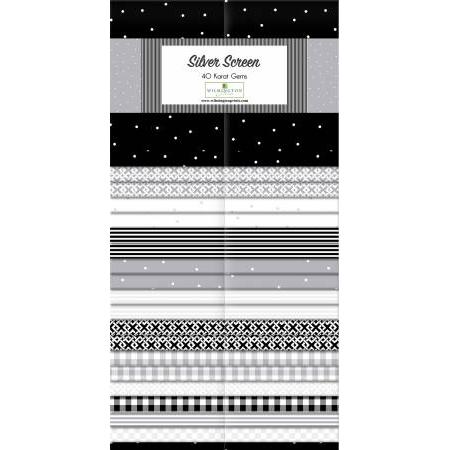 Silver Screen 2 1/2" Strip Pack-Wilmington Prints-My Favorite Quilt Store