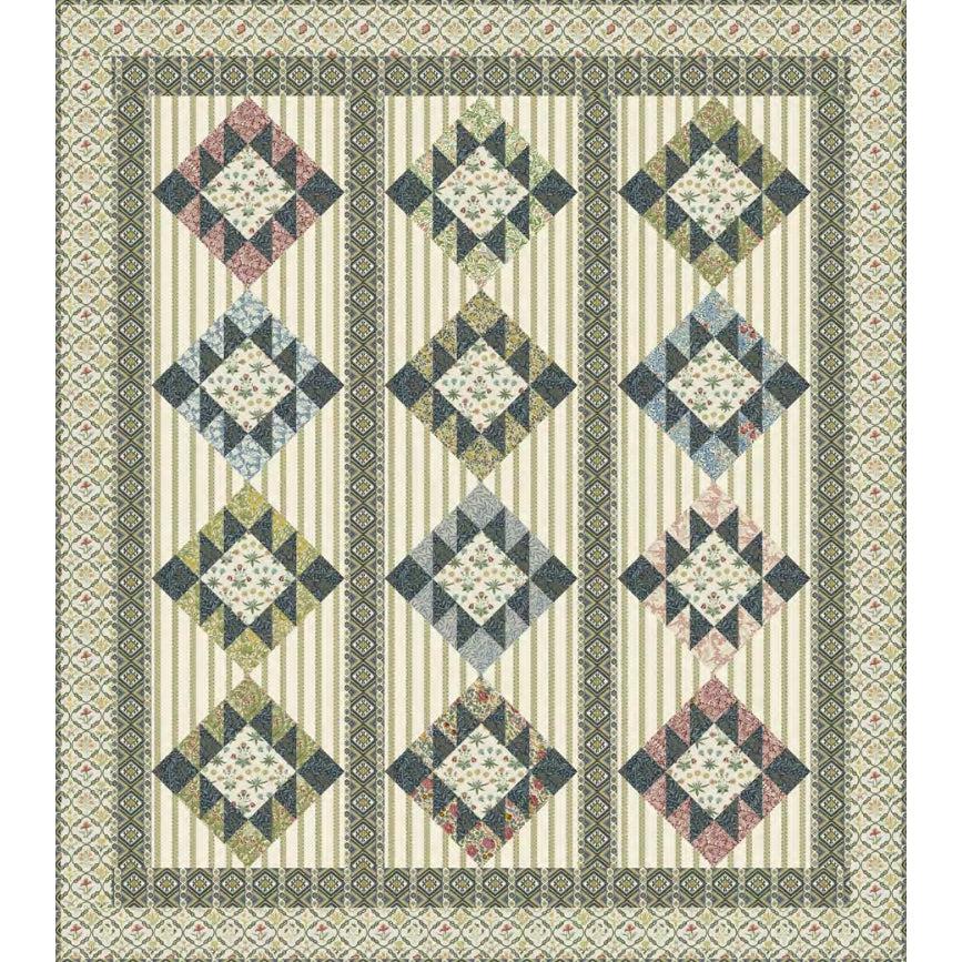 Simple Elegance Quilt Pattern-Free Spirit Fabrics-My Favorite Quilt Store