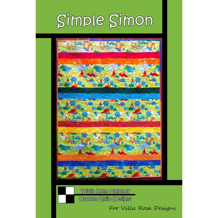 Simple Simon Quilt Pattern-Moda Fabrics-My Favorite Quilt Store