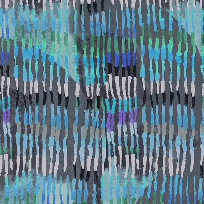 Sketchbook 21 Blue Jay Feather Fabric