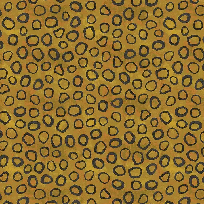 Sketchbook 21 Ocelot Gems Fabric