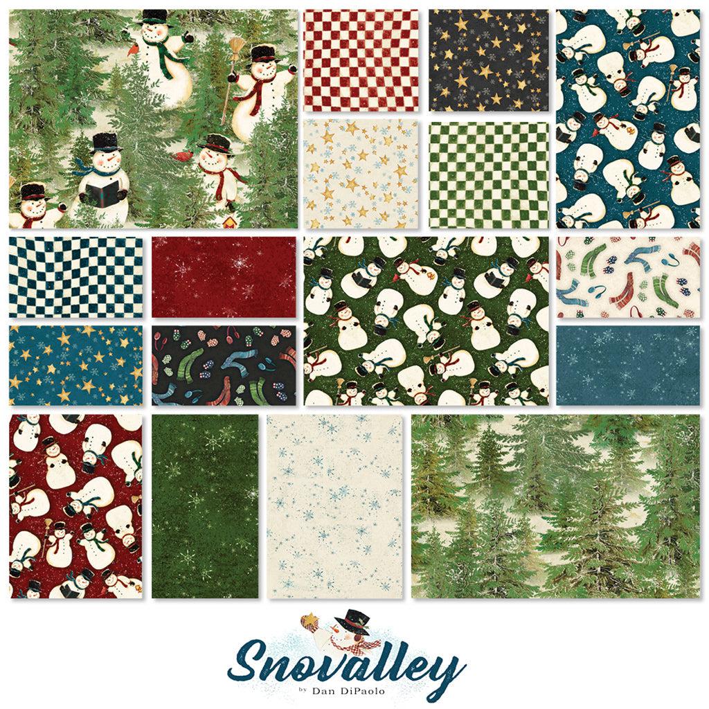 Snovalley Multi 2 1/2" Digital Jelly Roll-Clothworks-My Favorite Quilt Store
