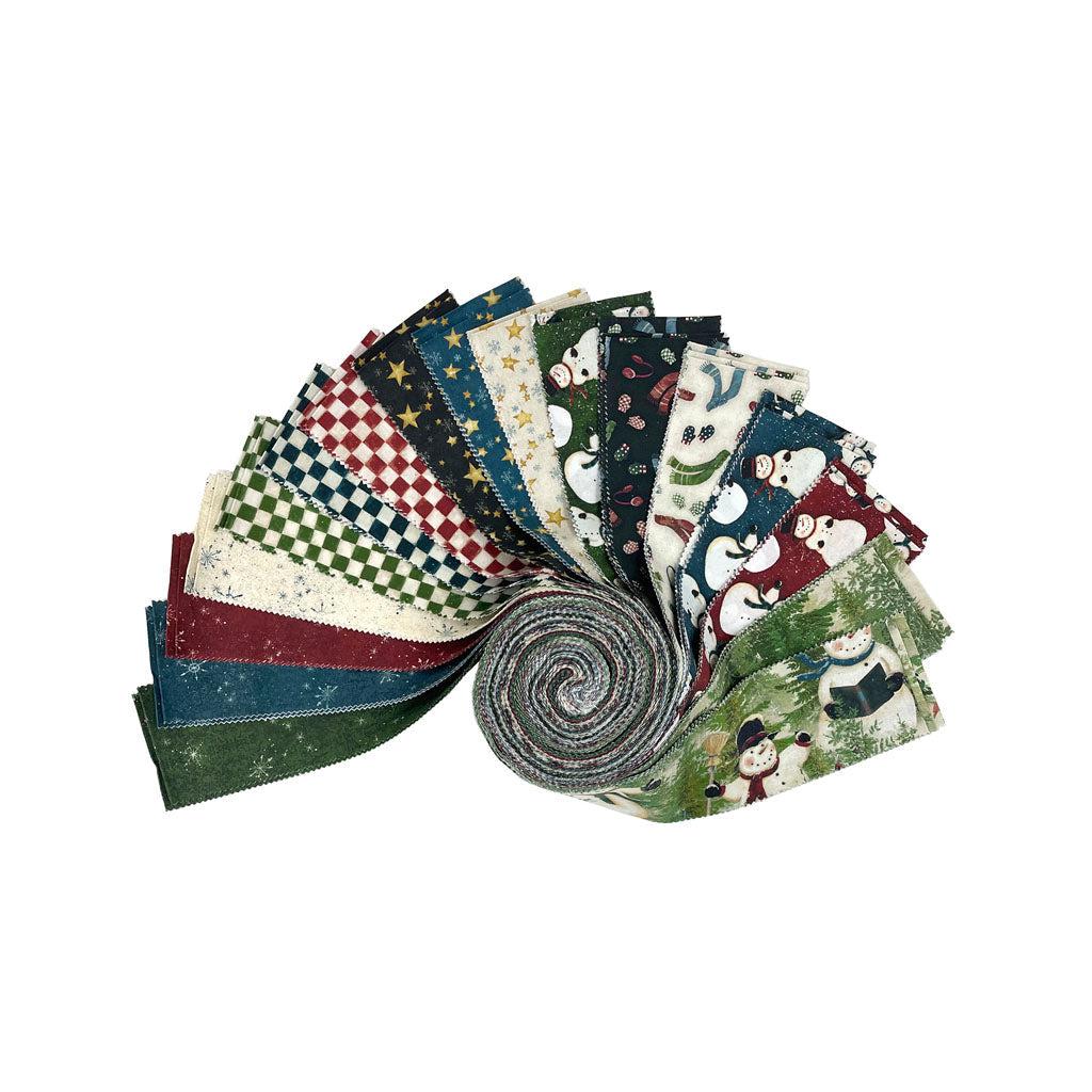 Snovalley Multi 2 1/2" Digital Jelly Roll-Clothworks-My Favorite Quilt Store