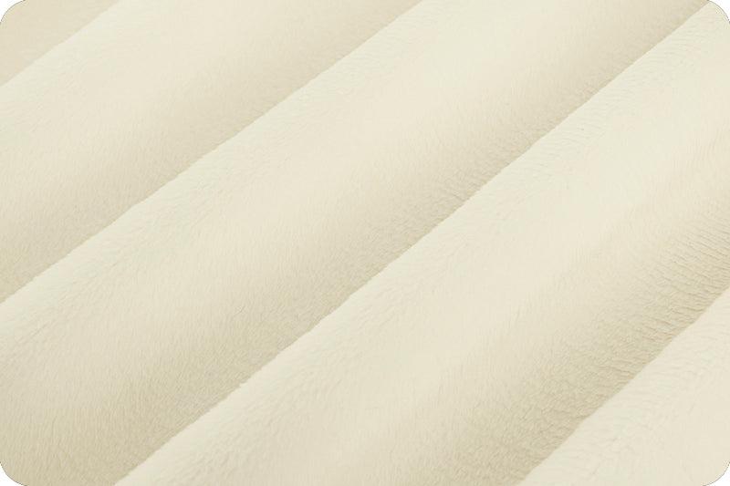 Solid Cuddle® C3 Ivory Fabric-Shannon Fabrics-My Favorite Quilt Store