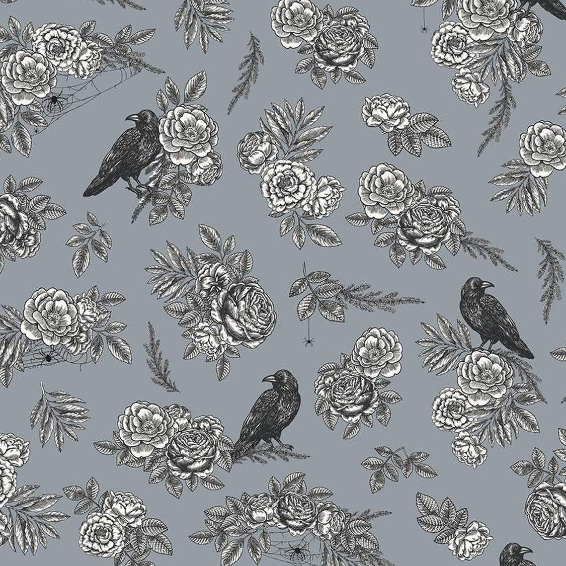 Sophisticated Halloween Fog Main Fabric