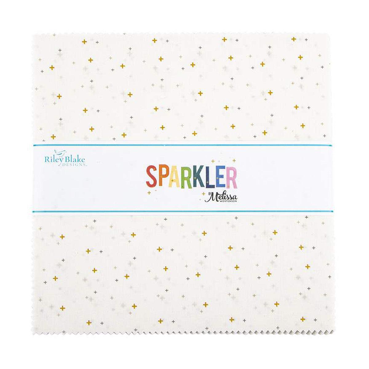 Sparkler White 10" Layer Cake-Riley Blake Fabrics-My Favorite Quilt Store