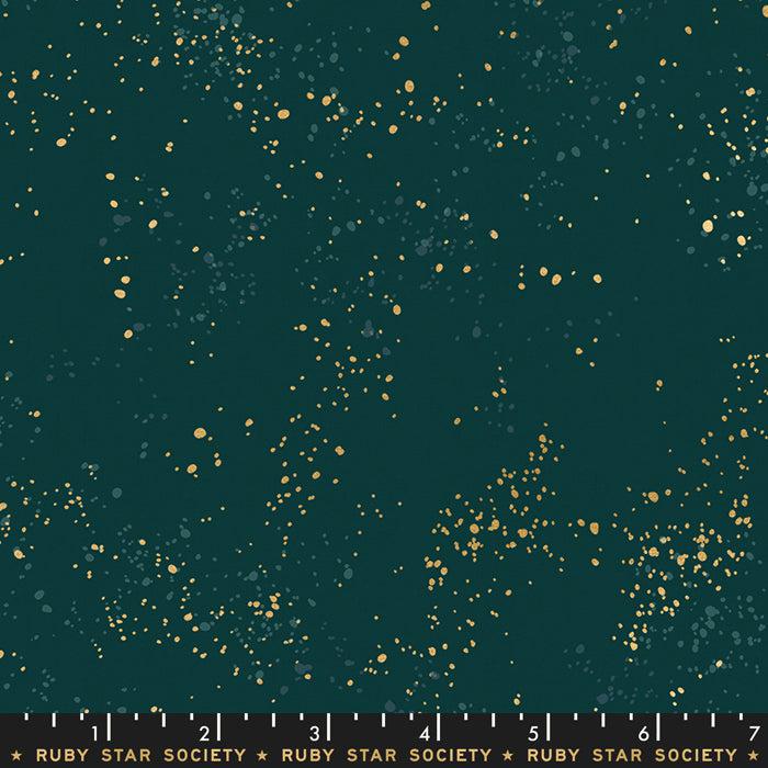 Speckled Metallic Pine Fabric-Moda Fabrics-My Favorite Quilt Store