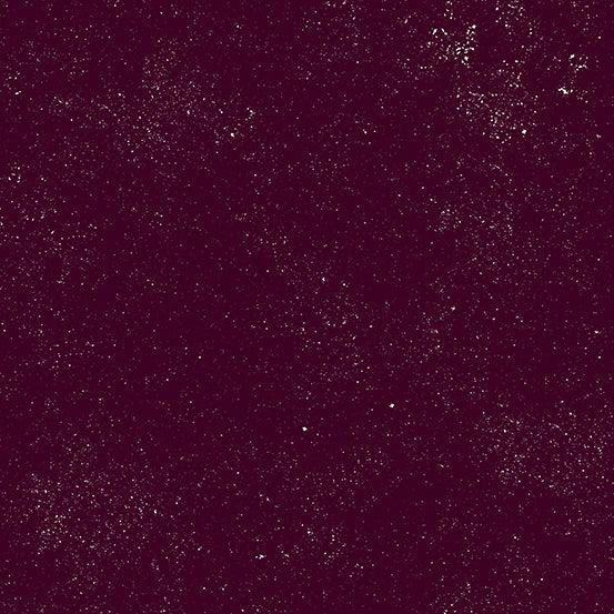 Spectrastatic Continuum Raisin Speckled Fabric-Andover-My Favorite Quilt Store