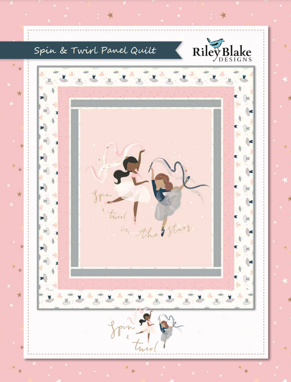 Spin and Twirl Panel Quilt Pattern - Free Digital Download-Riley Blake Fabrics-My Favorite Quilt Store